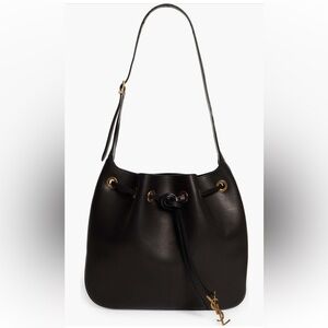 Black Friday sale 🖤 Saint Laurent "Paris VII" hobo bag in smooth calf leather